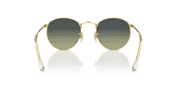 Green Vintage Lenses, Polished Arista Gold Frame