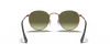 [Green Gradient Lenses, Polished Bronze-Copper Frame]