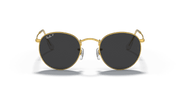 Black Lenses, Polished Gold Frame