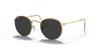 [Black Lenses, Polished Gold Frame]