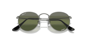 Silver/Green Lenses, Polished Gunmetal Frame