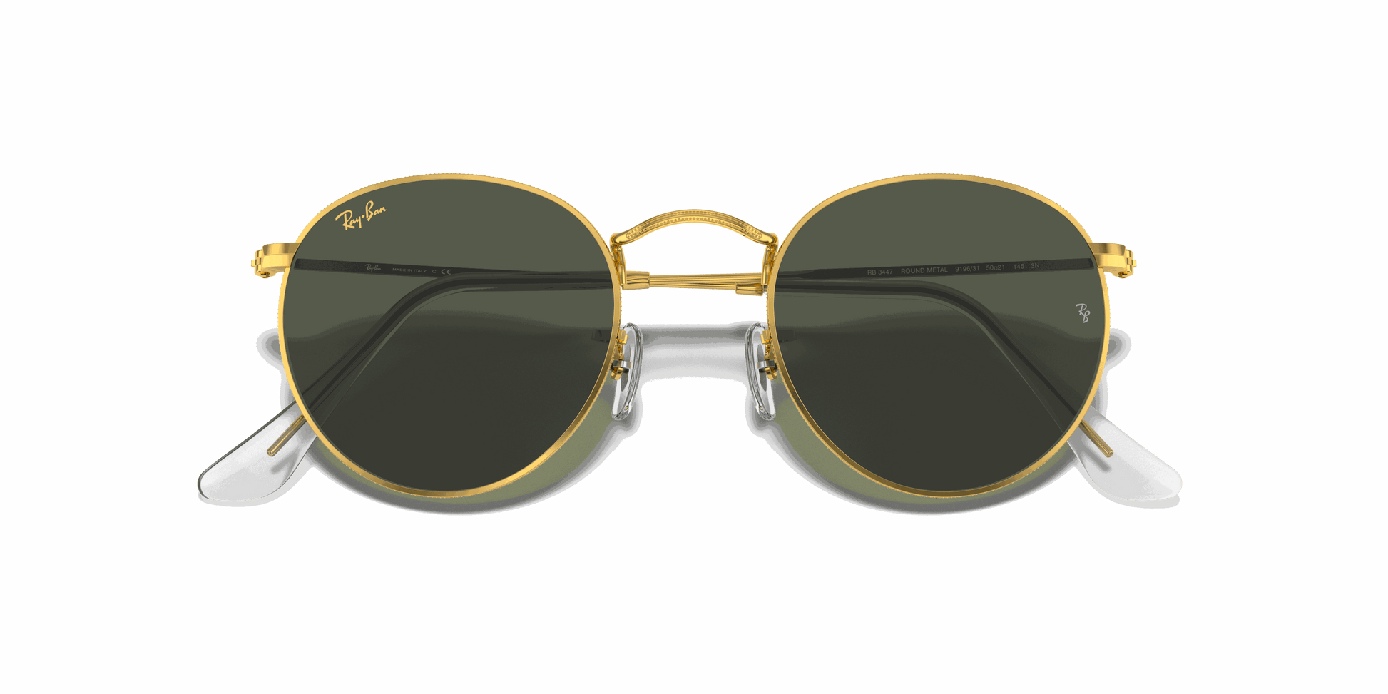 [G-15 Green Lenses, Polished Gold Frame]