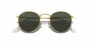 G-15 Green Lenses, Polished Gold Frame