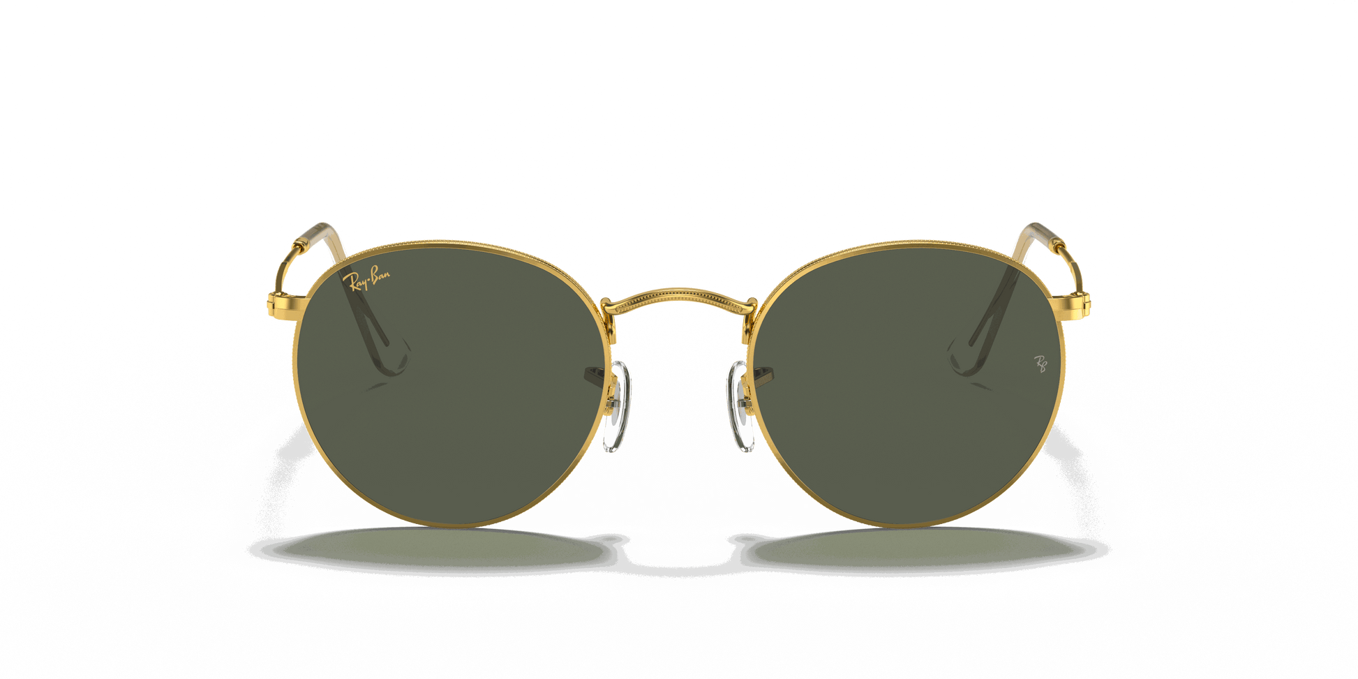 [G-15 Green Lenses, Polished Gold Frame]