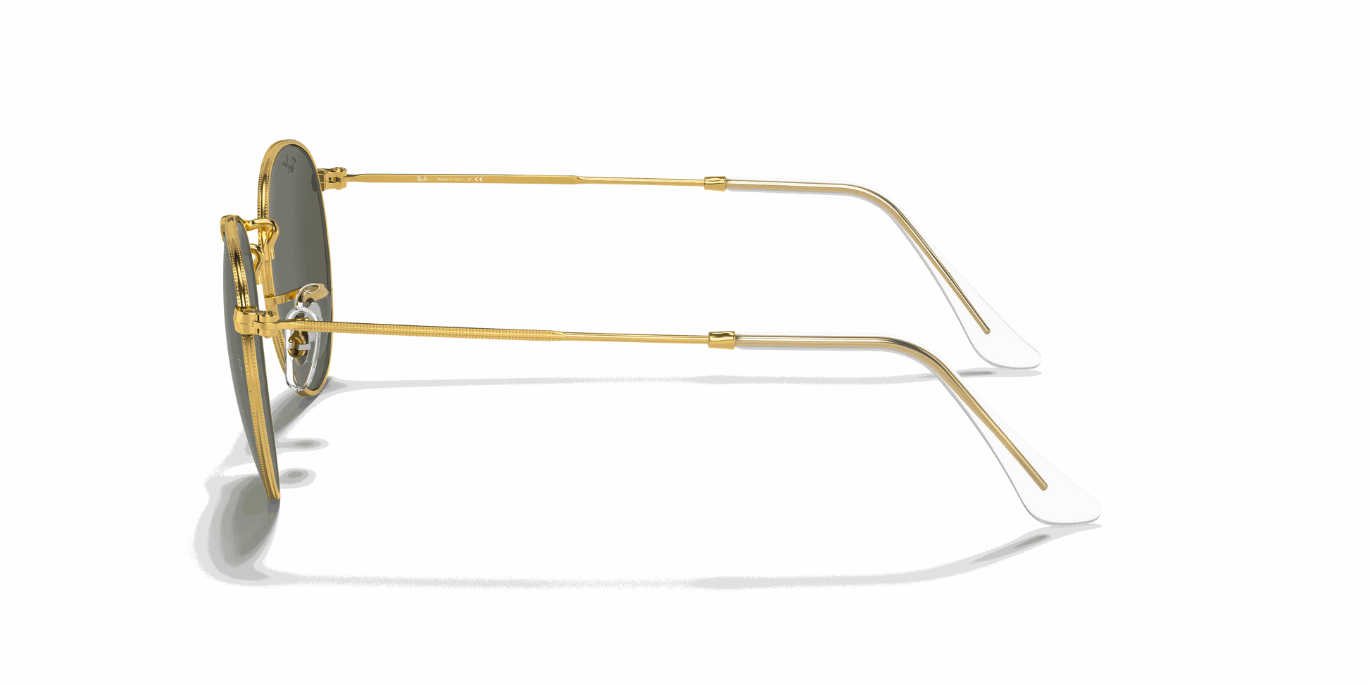 [G-15 Green Lenses, Polished Gold Frame]