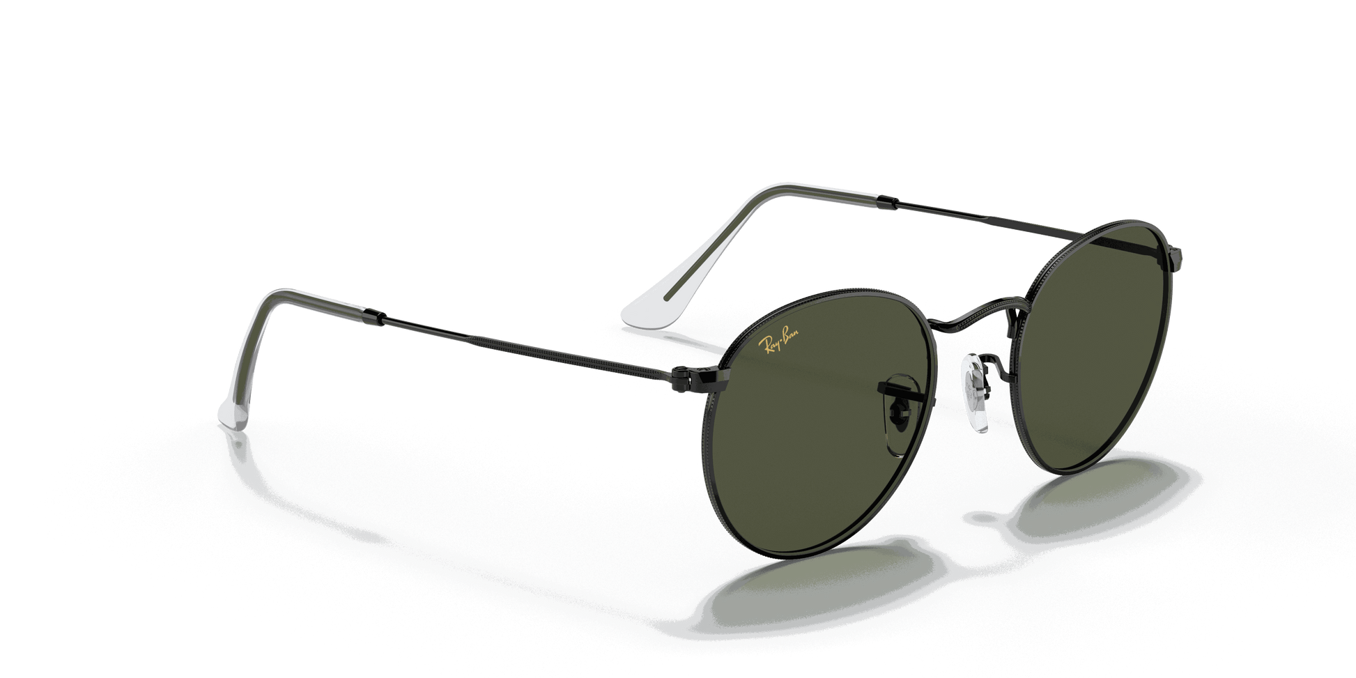 [G-15 Green Lenses, Polished Black Frame]