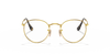 [Clear Lenses, Polished Arista Gold Frame]