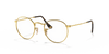 [Clear Lenses, Polished Arista Gold Frame]