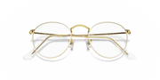 Clear Lenses, Polished White Frame