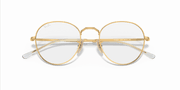 Clear Lenses, Polished Arista Gold Frame