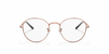 [Clear Lenses, Polished Copper Frame]