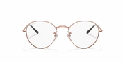 Clear Lenses, Polished Copper Frame