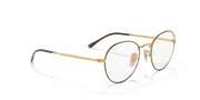 Clear Lenses, Polished Havana On Gold Frame