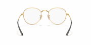 Clear Lenses, Polished Havana On Gold Frame