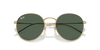 [Dark Green Lenses, Polished Arista Gold Frame]