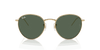 [Dark Green Lenses, Polished Arista Gold Frame]