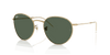 [Dark Green Lenses, Polished Arista Gold Frame]