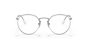 Clear Lenses, Polished Silver Frame