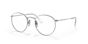 Clear Lenses, Polished Silver Frame