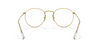 [Clear Lenses, Polished Gold Frame]