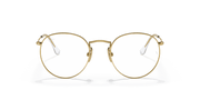 Clear Lenses, Polished Gold Frame