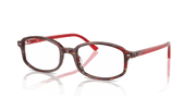 Clear Lenses, Polished Transparent Shade Fantasy Red Frame