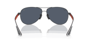 Dark Grey Lenses, Polished Gunmetal Frame