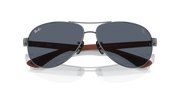 Dark Grey Lenses, Polished Gunmetal Frame