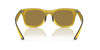 [Brown Mirror Gold Polar Lenses, Polished Dark And Yellow Carbon Frame]