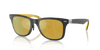 [Brown Mirror Gold Polar Lenses, Polished Dark And Yellow Carbon Frame]