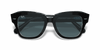 [Blue Gradient Lenses, Polished Black On Transparent Frame]