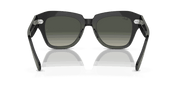 Grey Lenses, Polished Black Frame