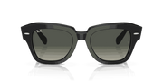 Grey Lenses, Polished Black Frame