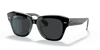 [Polarized Black Classic Lenses, Polished Black On Transparent Frame]