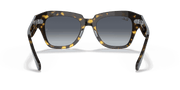 Blue Gradient Grey Lenses, Polished Yellow Havana Frame