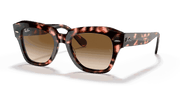 Light Brown Gradient Lenses, Polished Pink Havana Frame