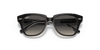 [Grey Gradient Lenses, Polished Black On Transparent Frame]