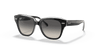 [Grey Gradient Lenses, Polished Black On Transparent Frame]