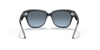 [Blue/Grey Lenses, Polished Blue On Transparent Grey Frame]