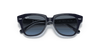 [Blue/Grey Lenses, Polished Blue On Transparent Grey Frame]