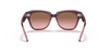 [Pink Gradient Brown Lenses, Polished Violet On Transparent Pink Frame]