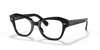 [Clear Lenses, Polished Black Frame]