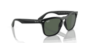 Dark Green Lenses, Polished Black Frame