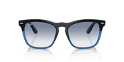 Blue Lenses, Polished Black On Blue Frame