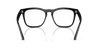 [Clear Lenses, Polished Black Frame]