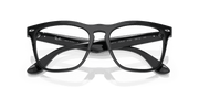 Clear Lenses, Polished Black Frame