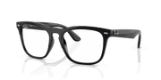 Clear Lenses, Polished Black Frame