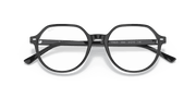 Clear Lenses, Polished Black Frame