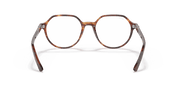 Clear Lenses, Polished Striped Havana Frame