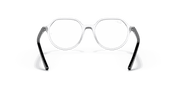 Clear Lenses, Polished Transparent Frame